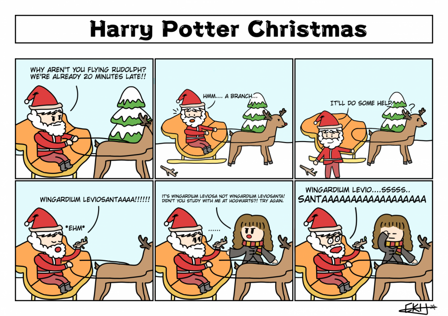 Comic: Harry Potter Christmas