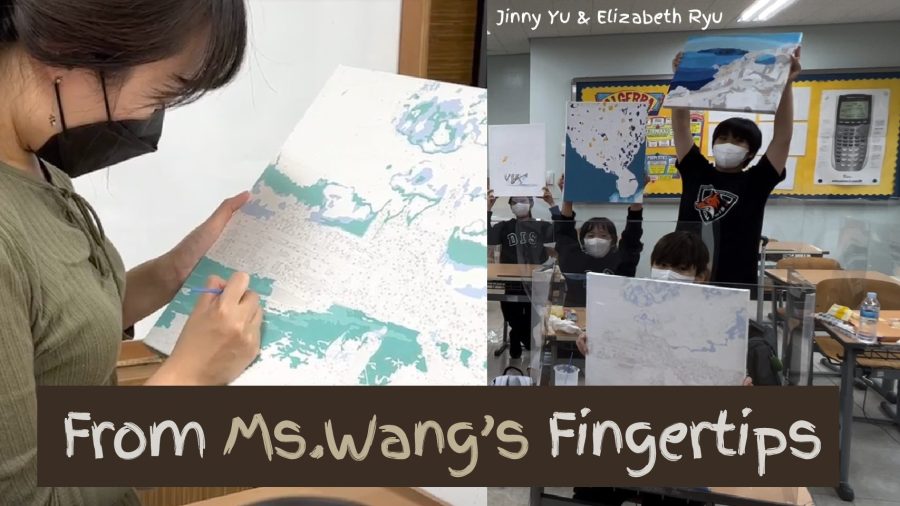 From Ms. Wangs Fingertips: DIS Painting Club