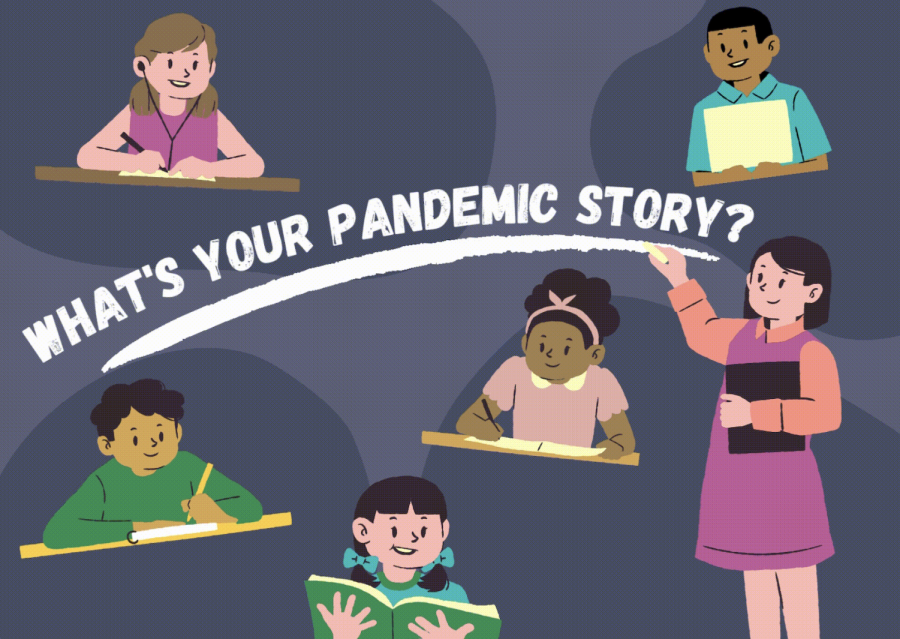 Kelly Yang celebrates her new books release by holding a writing contest about sharing our pandemic stories. Graphic by Solah Han.