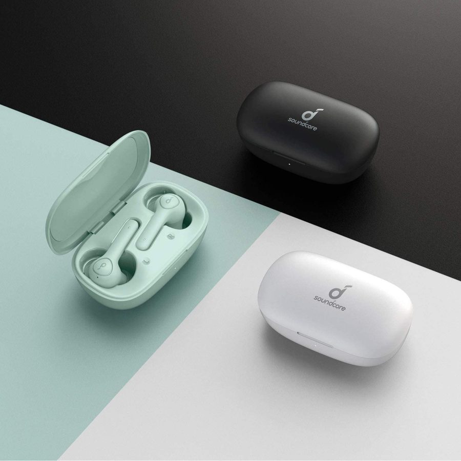 The Anker Soundcore Life P2 comes in three colors. Photo courtesy of Soundcore.
