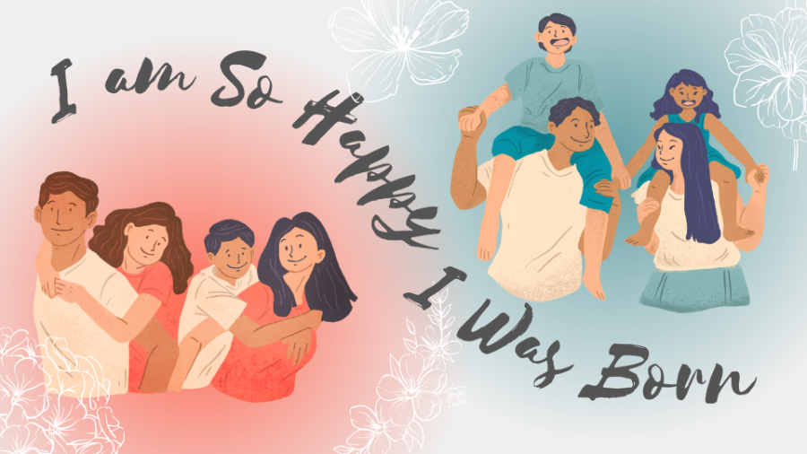 I am So Happy I was Born. Custom Illustration by Solah Han