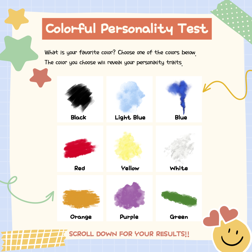 Colorful Personality Test