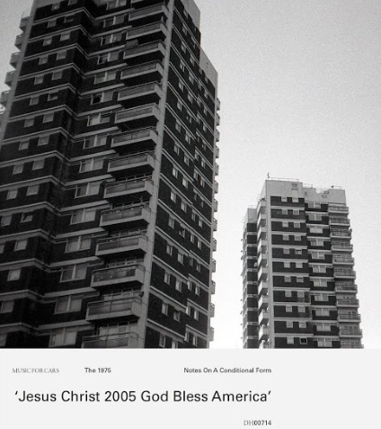 Jesus Christ 2005 God Bless America cover. Photo courtesy of Dirty Hit website.