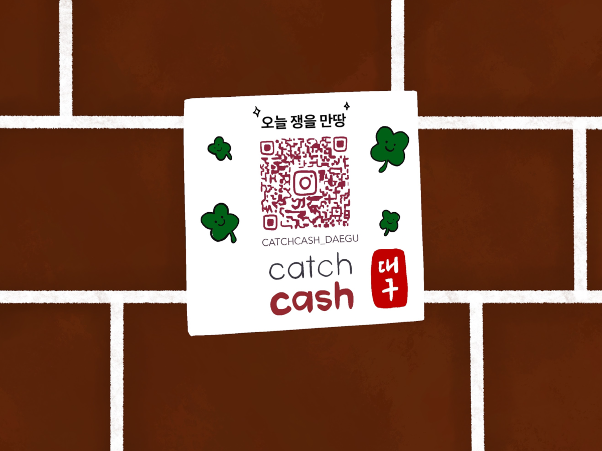 Catch Cash Daegu, one of the many treasure hunt accounts across the nation, typically hides prizes under stickers. 