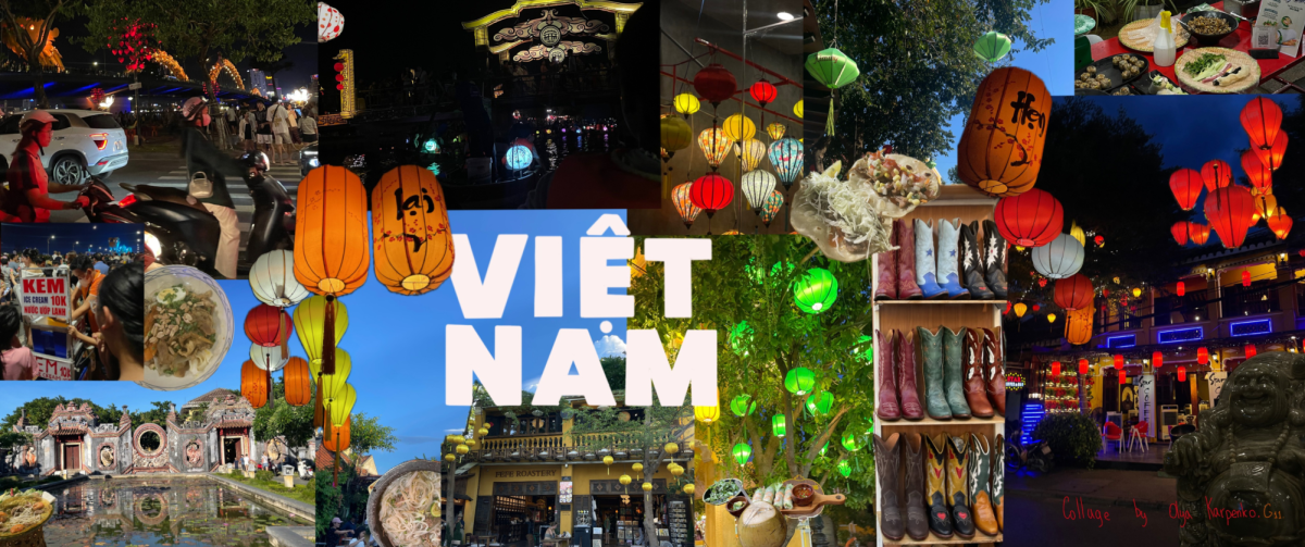 The vibrant lanterns and bustling streets offer a captivating glimpse into life in Vietnam.