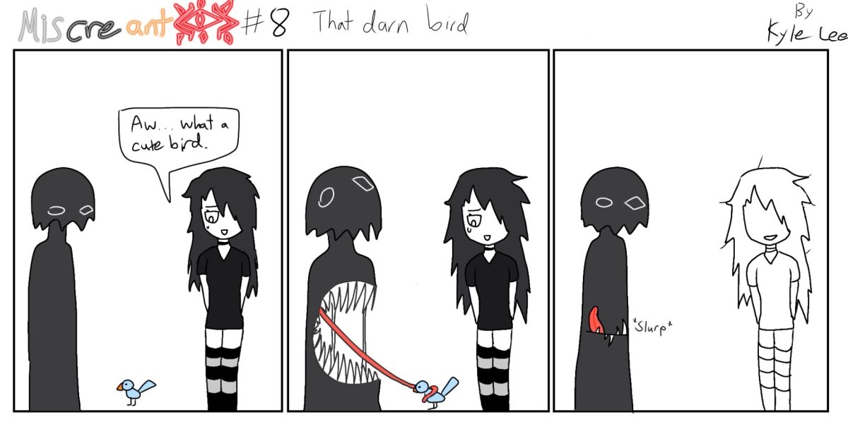 Comic: Miscreant #8-That darn bird