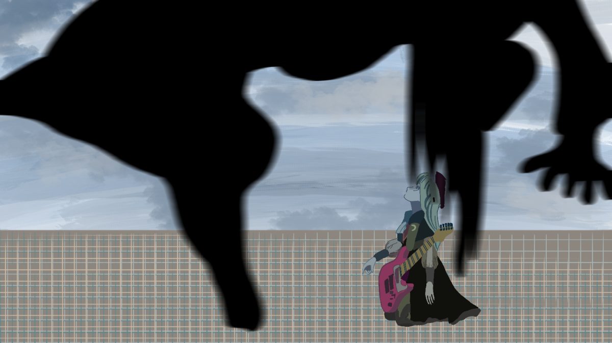 Mortis slowly morphs into a monster and swallows Mutsumi. Meanwhile, Mutsumi remains complacent due to the stress she experienced from the band performance.