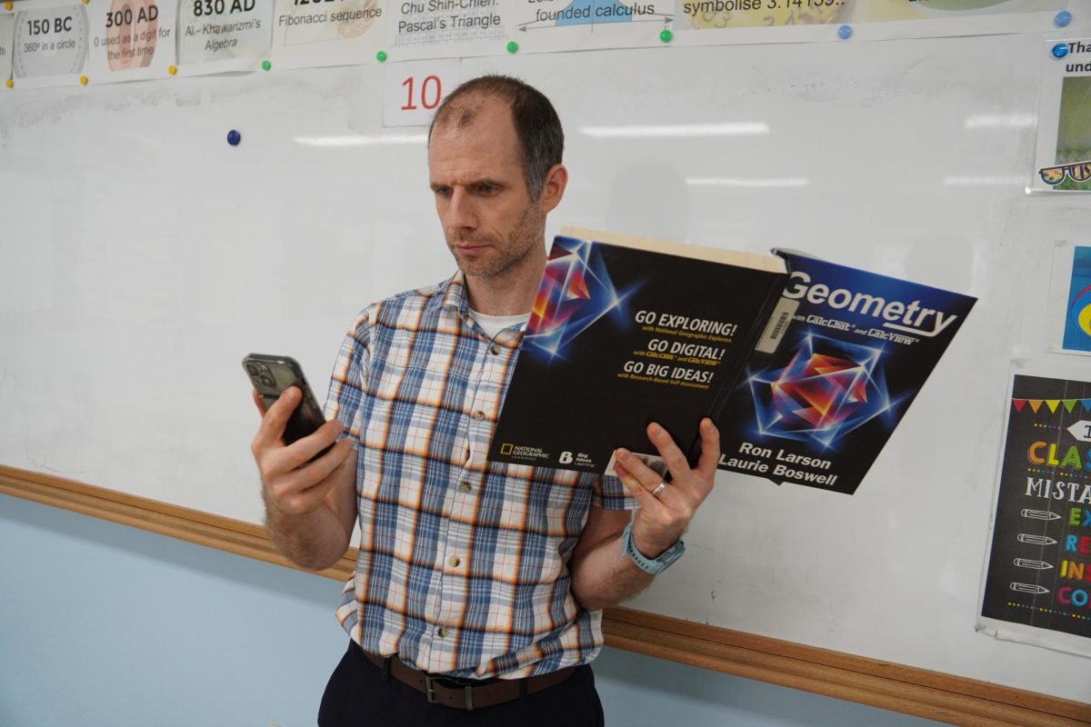 Mr. Gall, math and computer science teacher