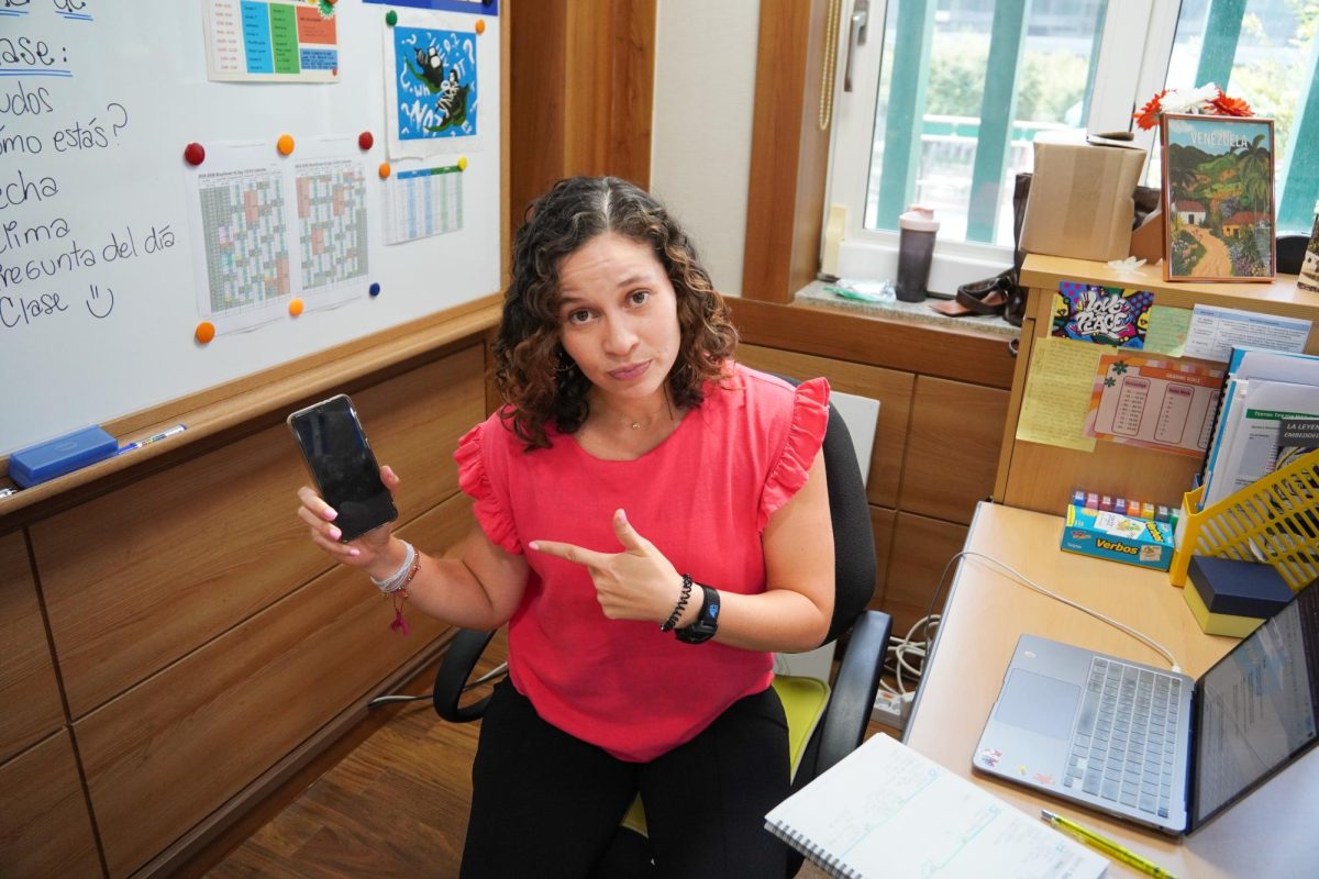 Ms. Medina, Spanish teacher