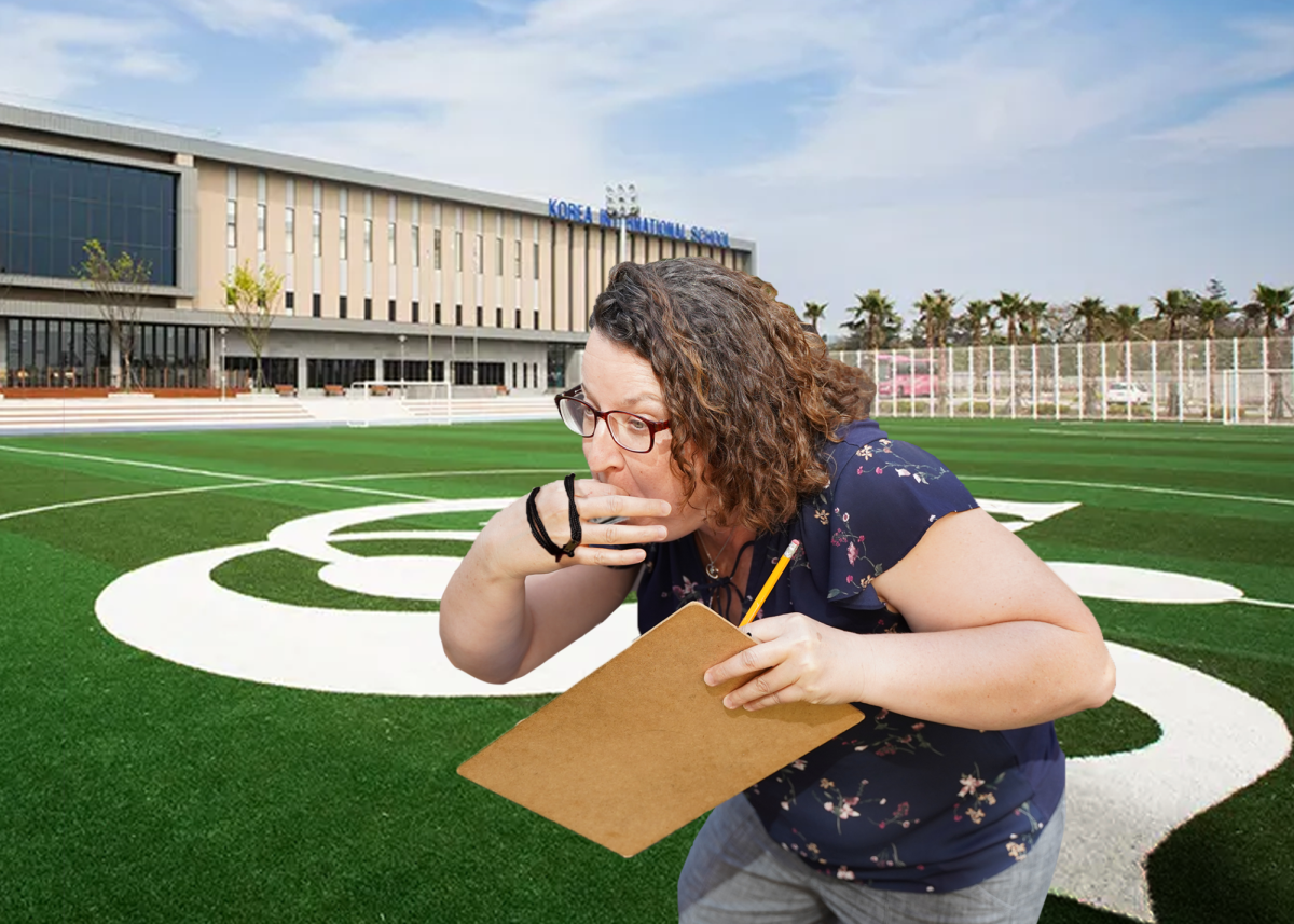Mrs. Ringrose uses unconventional training methods. She brings actual rocks, papers, and scissors to use as training equipment for practice. Her coaching philosophy is that when students train with heavy rocks and wrap real paper around them, they will win at KISAC.