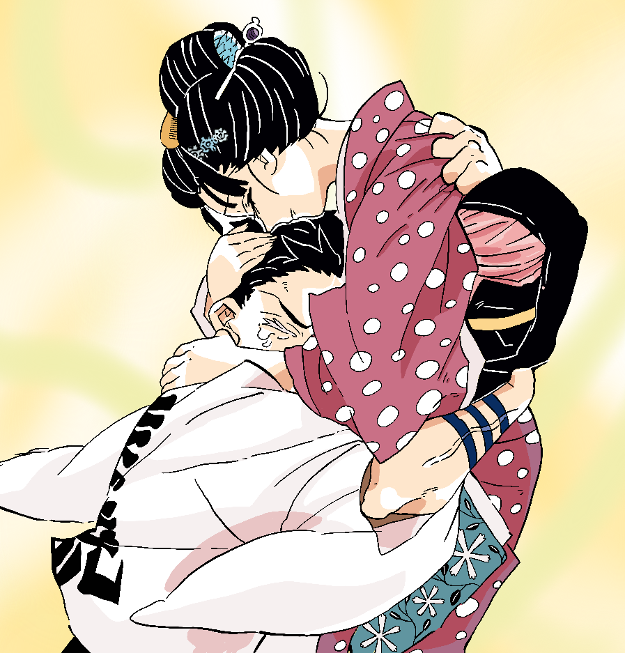 Koyuki embraces Akaza as he descends into hell, choosing to follow him. The poignant scene moved countless Demon Slayer fans to tears.