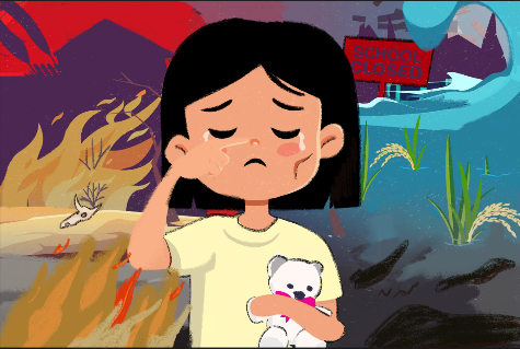 Teens suffer both physically and mentally from abnormal natural disasters caused climate change. The affliction puts immense pressure on their mental health, which often develops into climate anxiety. 