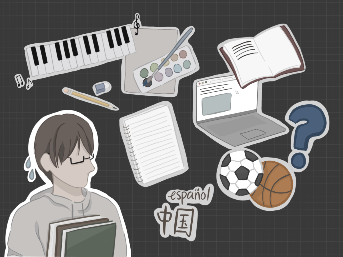 A student stands puzzled as he tries to weigh his choices among a flood of new courses. For many, a policy meant to grant freedom came back as even greater pressure.