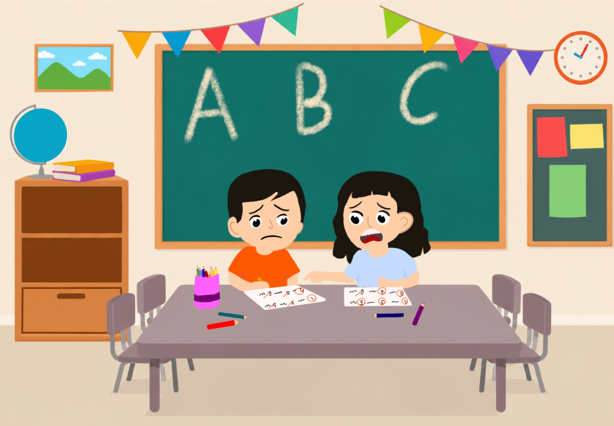 From age three, parents drive their kids into private education. If children can’t keep up with the curriculum after admission in English preschool, some require “retention”. 