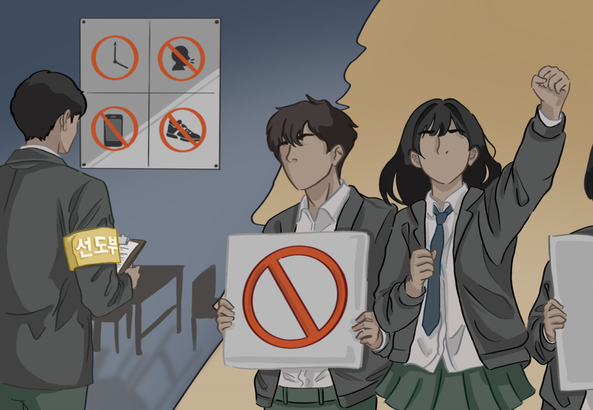 Resistance against outdated school regulations is growing among Korean students nationwide, signaling a shift in attitudes toward discipline and individuality.